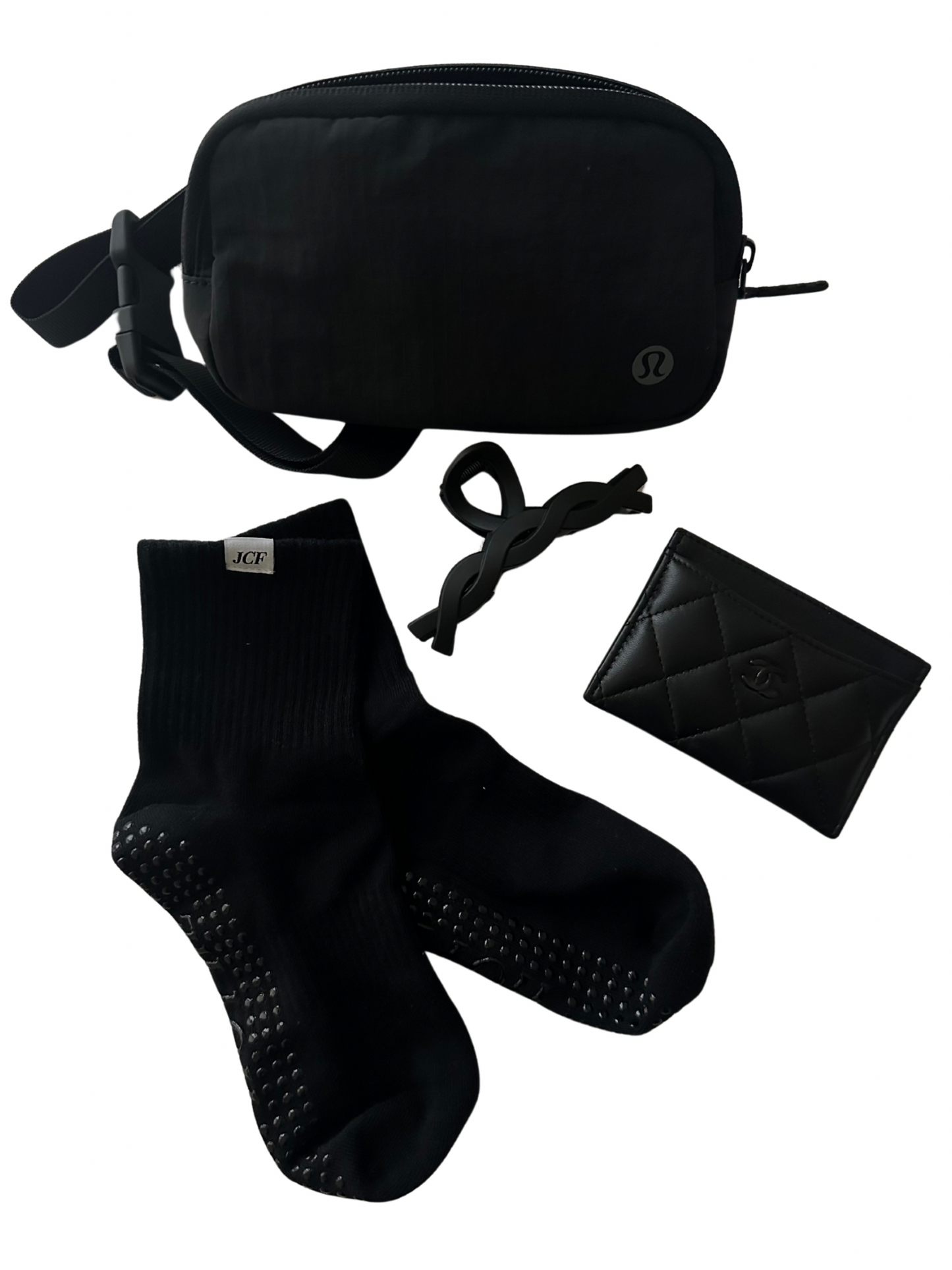 Black “Hottie” grip sock